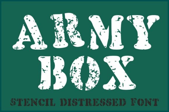 Army Box Font: A Bold Display Typeface for Digital Impact