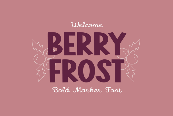 Berry Frost: A Font That Elevates Your Brand