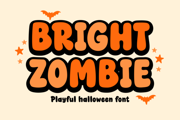 Bright Zombie Font Review: Playful Display Typeface for Halloween Campaigns