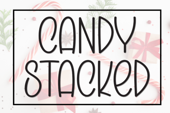 Candy Stacked: A Handwritten Display Font for Digital Designers