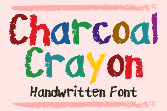 Charcoal Crayon: A Playful Font for Editorial Design