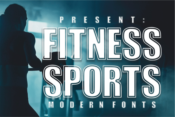 Fitness Sport: A Bold Display Typeface for Scroll-Stopping Content
