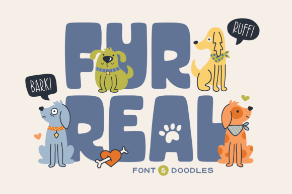 Fur Real: A Bold Display Font That Gives Your Brand a Friendly Voice