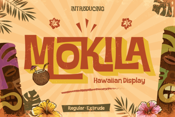 Mokila Font Review: A Hawaiian Display Typeface for Web Design