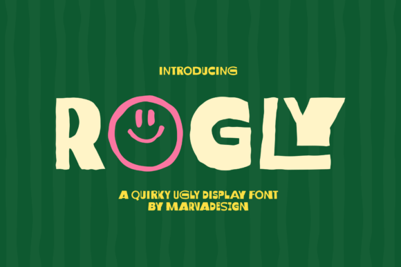 Rogly: A Display Font Built for Imperfect Visual Impact