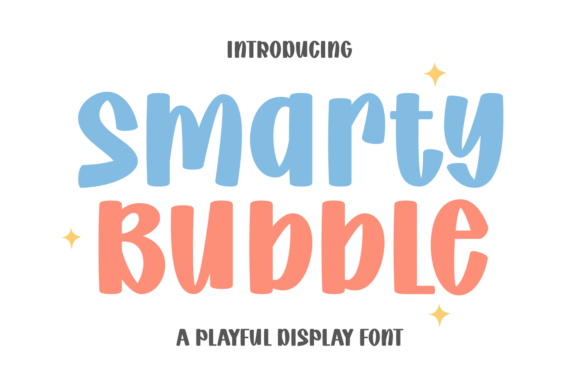 Smarty Bubble: A Playful Display Font for Modern Publishing