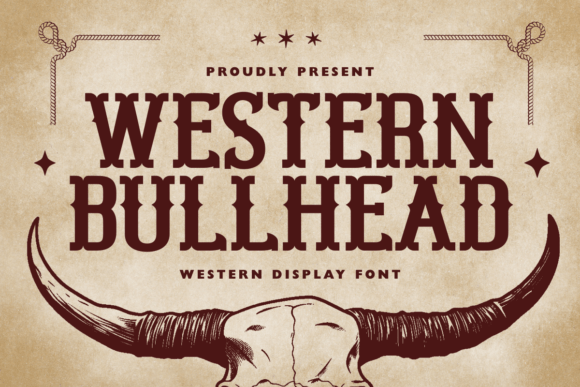 Western Bullhead: A Display Font That Commands Attention