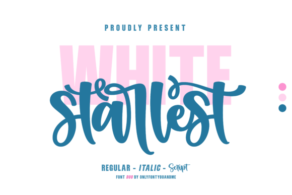 White Starlest Review: A Font Duo Built for Campaign Impact
